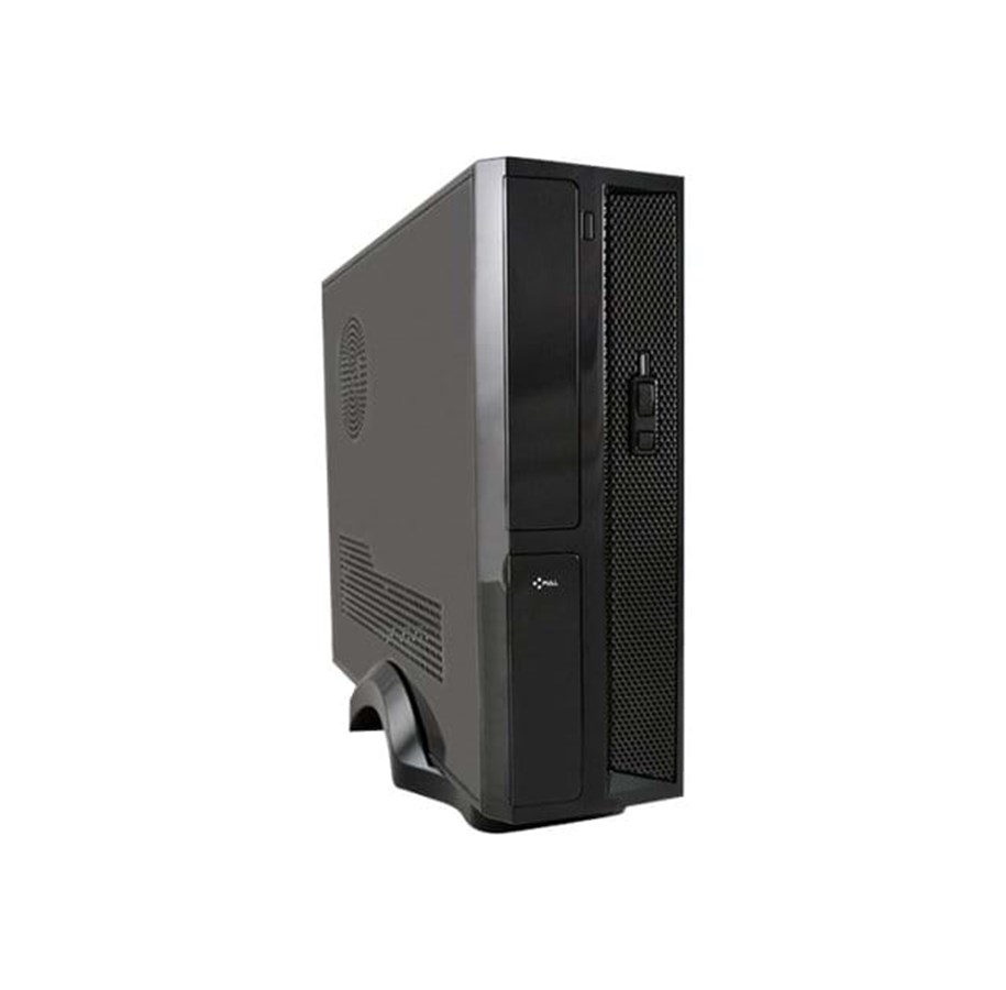 Kotelot - LC Power LC-1401mi - Kotelot - Desktop slimline - Musta - LC-1401MI