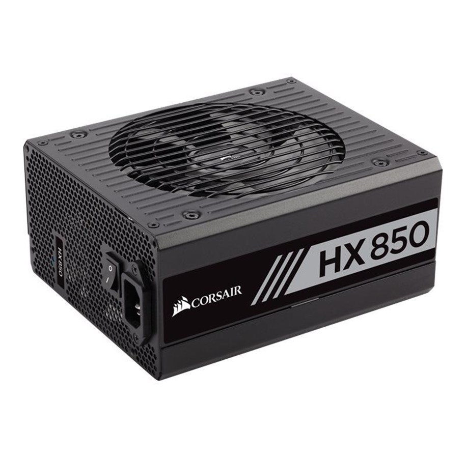 Virtalähde - Corsair HX850 Virtalähde - 850 Watt - 135 mm - ATX - 80 Plus Platina sertifioitu *DEMO* - CP-9020138-EU