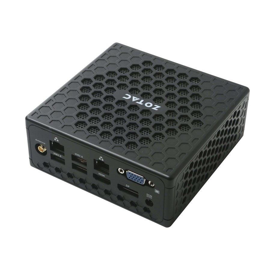 Pöytätietokoneet - Mini PC / Barebone - ZOTAC ZBOX nano CI327 - ZBOX-CI327NANO-BE