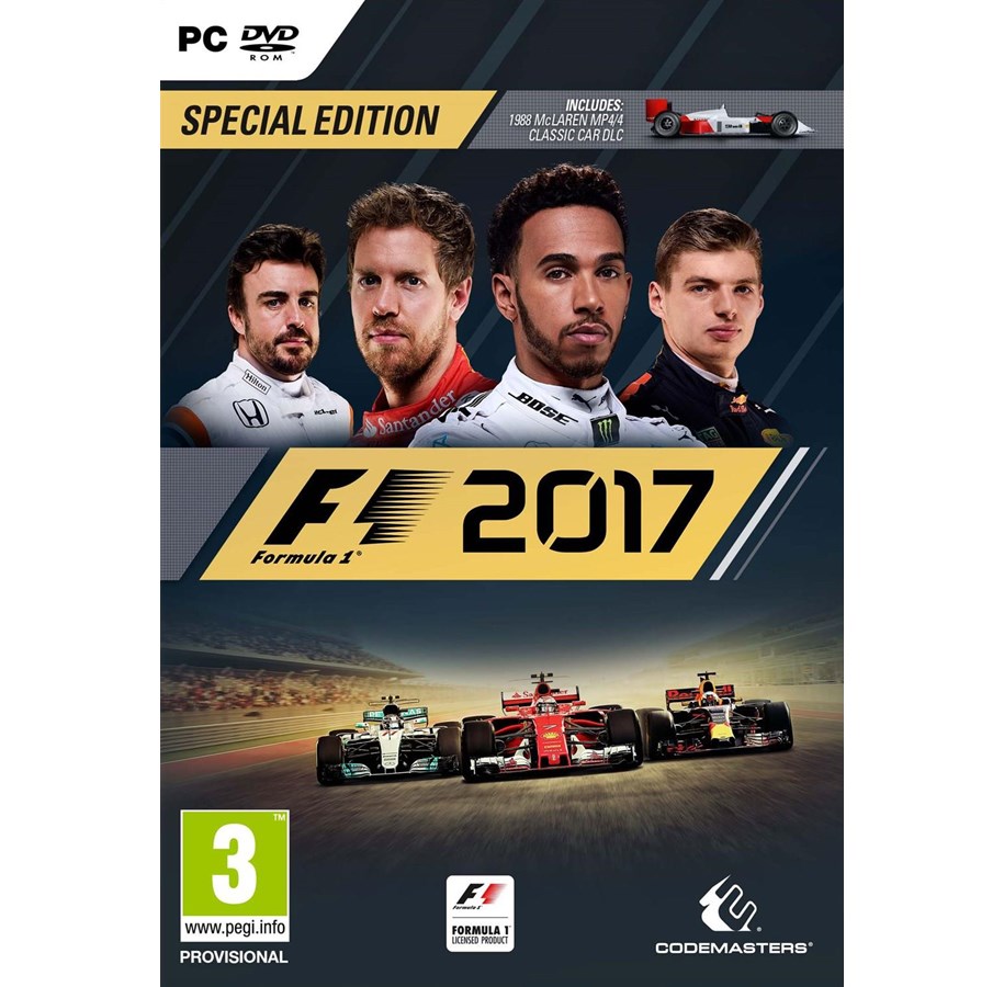 Pelit - F1 2017 - Special Edition - Windows - 12 - Kilpa-ajo - 4020628782252