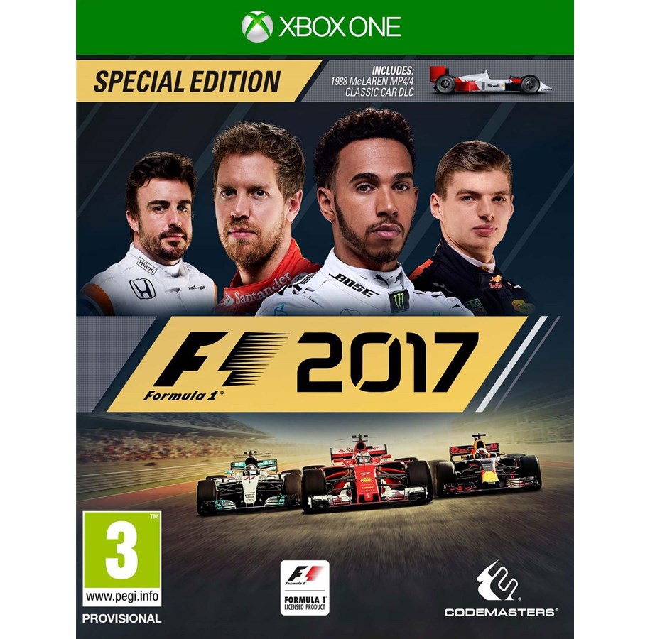 Pelit - F1 2017 - Special Edition - Microsoft Xbox One - 12 - Kilpa-ajo - 4020628782238