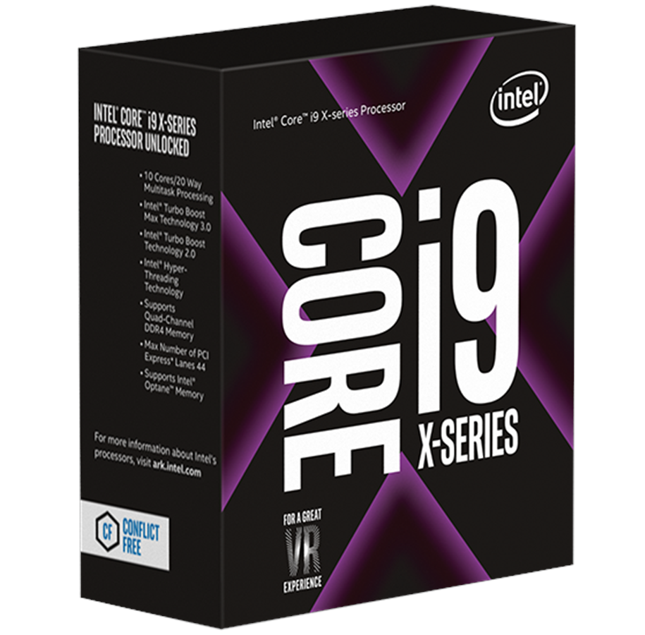 CPU - Intel Core i9-7960X Skylake-X CPU - 16 ydintä - 2.8 GHz - Intel LGA2066 - Intel Boxed (jäähdyttimen kanssa) - BX80673I97960X