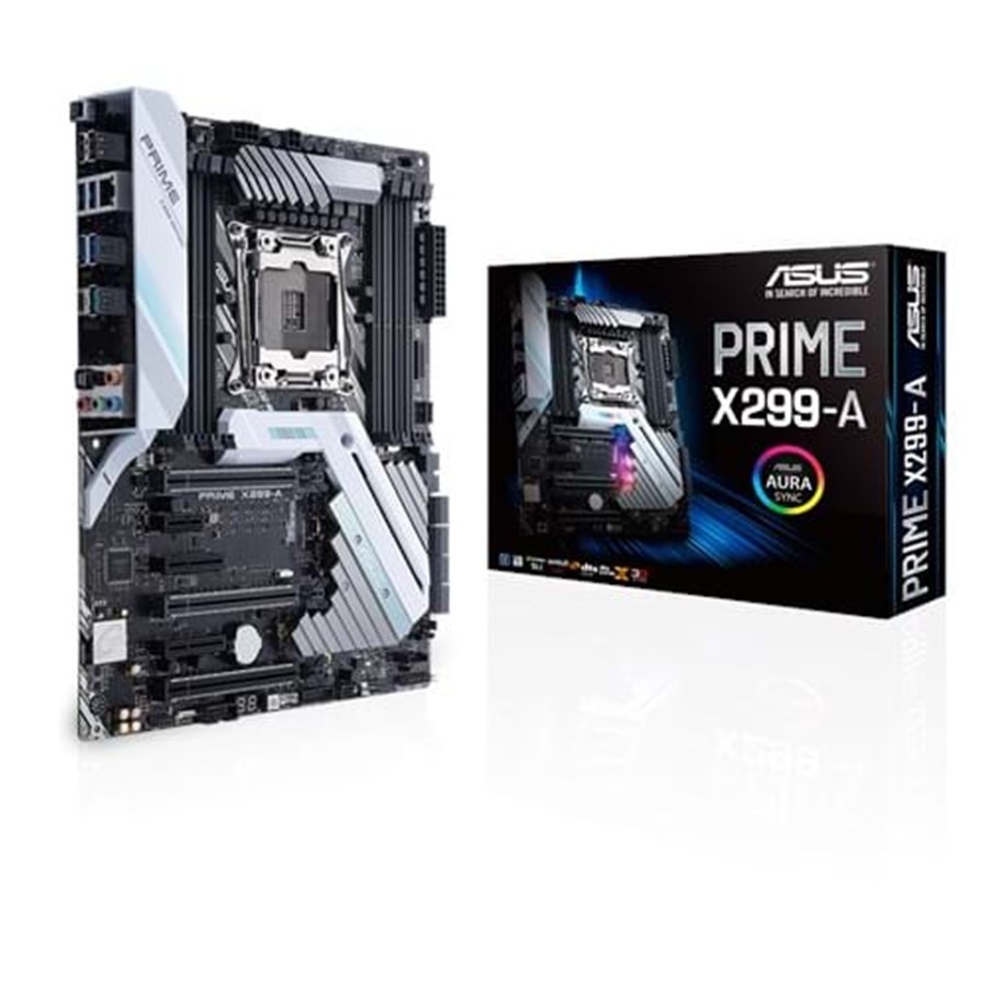 Emolevy - ASUS PRIME X299-A Emolevy - Intel X299 - Intel LGA2066 socket - DDR4 RAM - ATX - 90MB0U40-M0EAY0