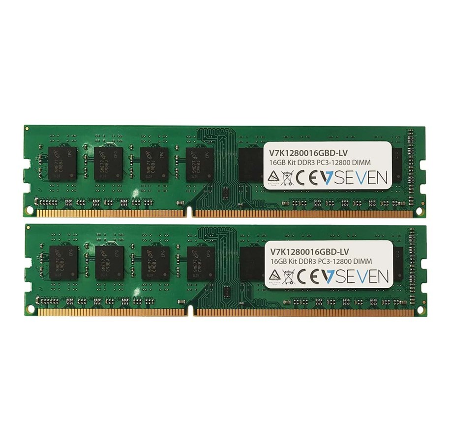 RAM - V7 DDR3-1600 DIMM - 16GB - V7K1280016GBD-LV