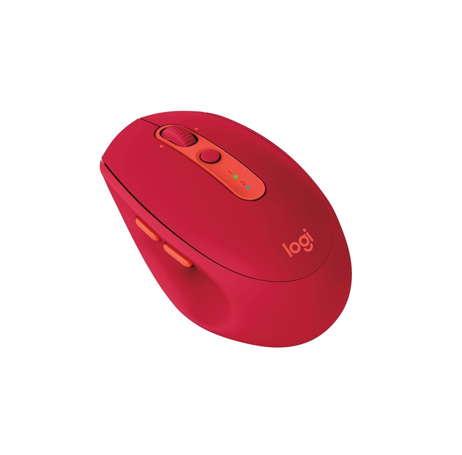 Hiiret - Logitech M590 Silent - Ruby - Hiiri - Optinen - 7 painiketta - Punainen - 910-005199