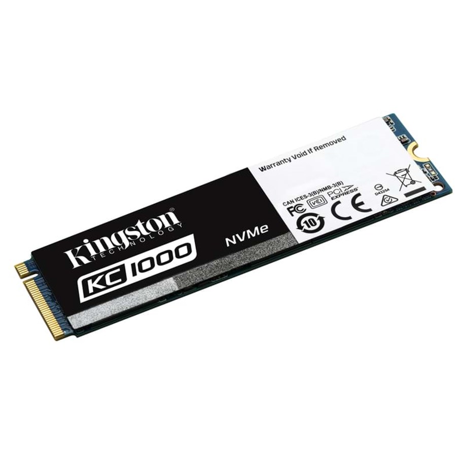 SSD 2 - Kingston SSDNOW KC1000 M.2 NVMe - 480GB - SKC1000/480G