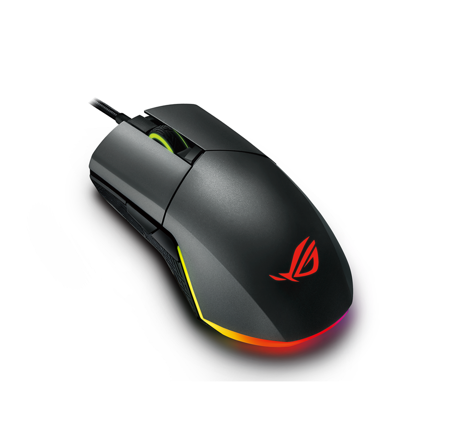 Hiiret - ASUS ROG Pugio Gaming Mouse - Pelihiiri - Optinen - 7 painiketta - Musta RGB-valolla - 90MP00L0-B0UA00