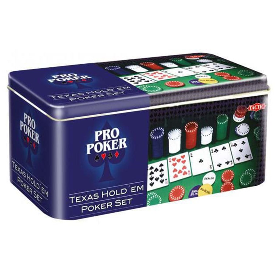 Lautapelit - Tactic Texas Hold'em Pro Poker tölkkimuodossa - 3095