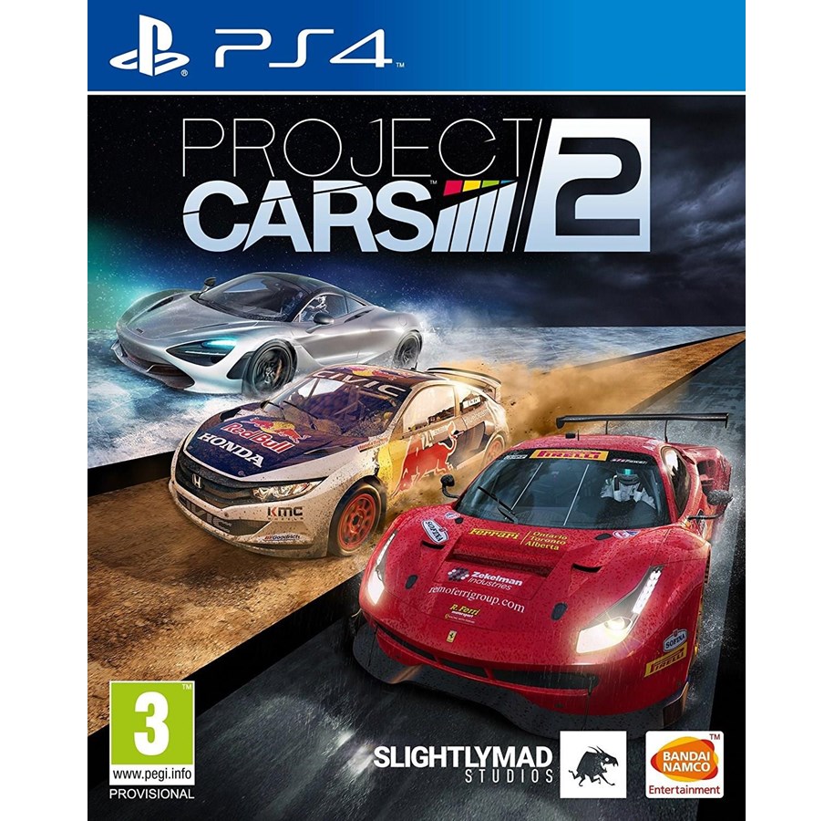 Pelit - Project Cars 2 - Sony PlayStation 4 - 12 - Kilpa-ajo - 3391891993821