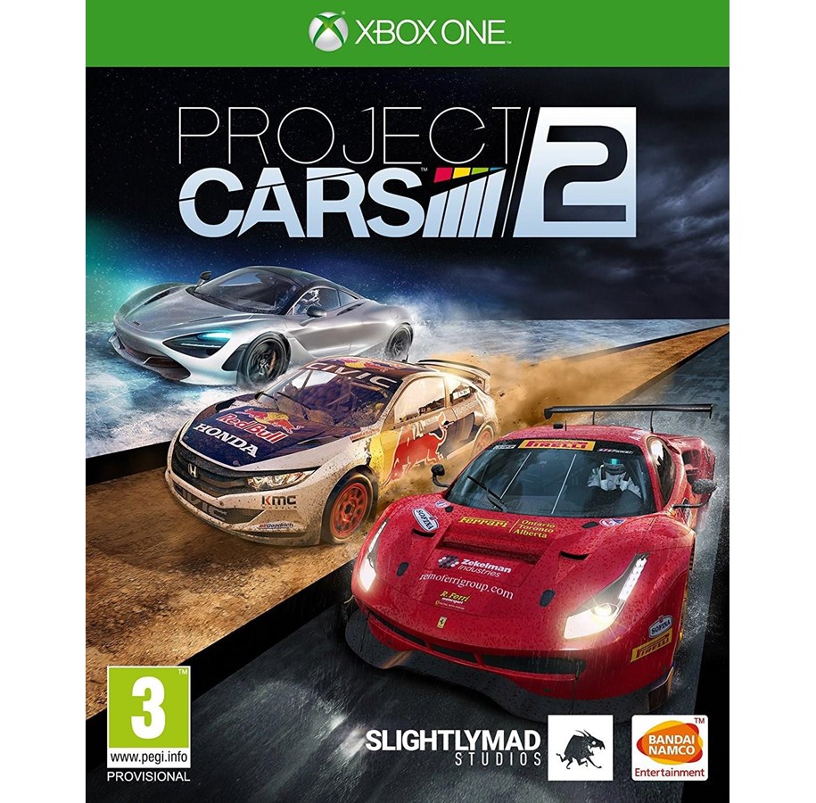 Pelit - Project Cars 2 - Microsoft Xbox One - 12 - Kilpa-ajo - 3391891993531