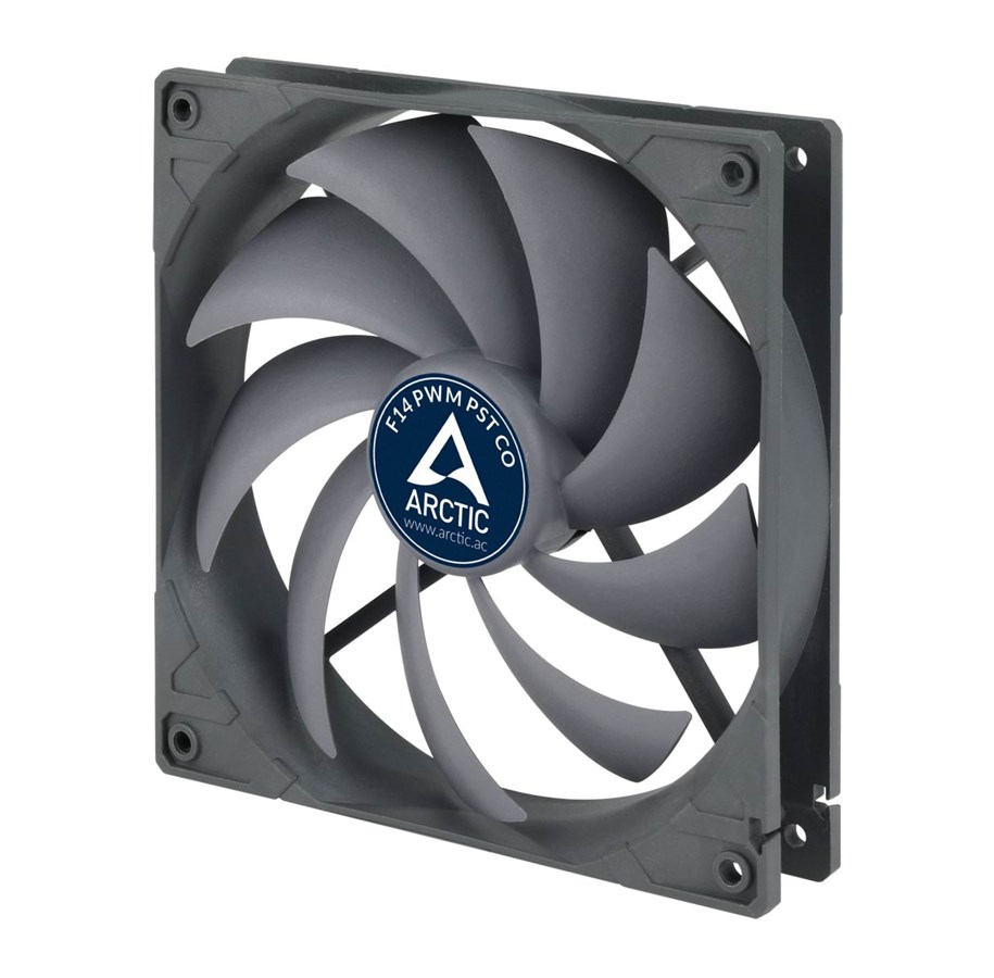 Kotelotuuletin - Arctic F14 PWM PST CO - Kotelotuuletin - 140mm - Harmaa - 23 dBA - ACFAN00080A
