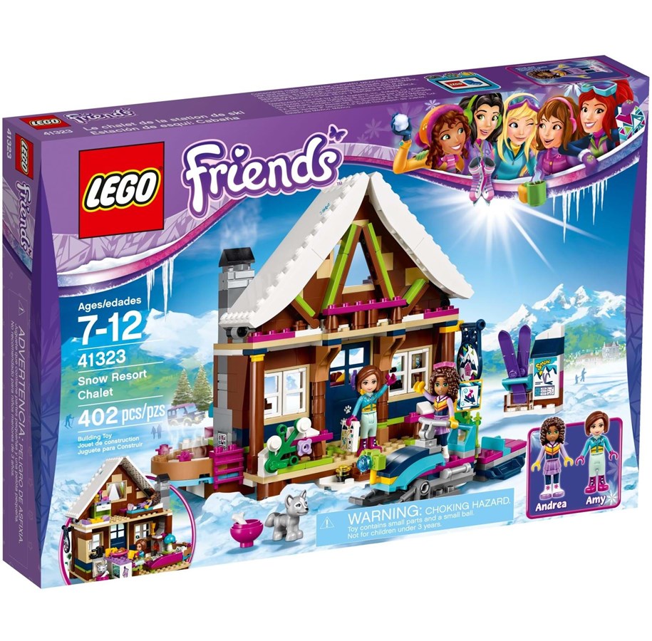 LEGO®  - LEGO Friends 41323 41323 Laskettelukeskuksen lomamökki - 41323
