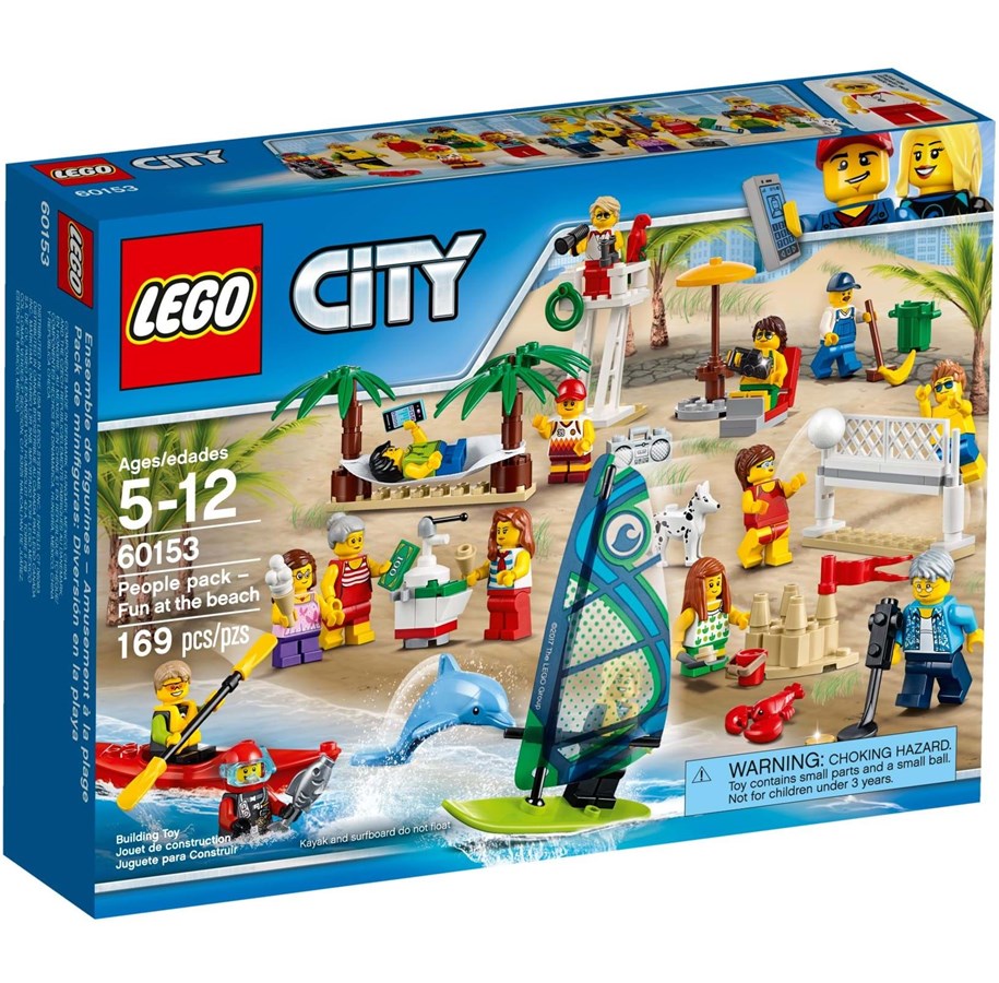 LEGO®  - LEGO City LEGO60153 60153 Ihmiset – Hauskaa rannalla - LEGO60153