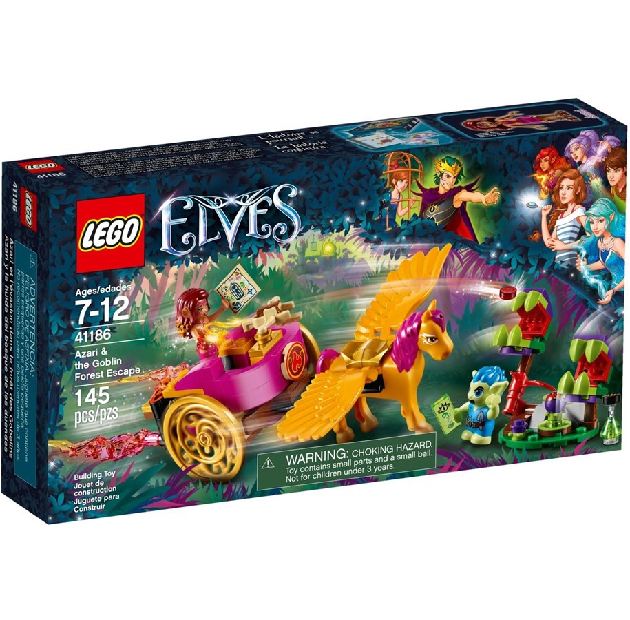 LEGO®  - LEGO Elves 41186 41186 Azari ja pako Peikkometsästä - 41186