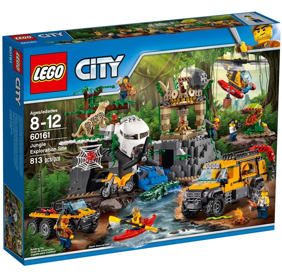 LEGO®  - LEGO City 60161 60161 Viidakon tutkimuspaikka - 60161