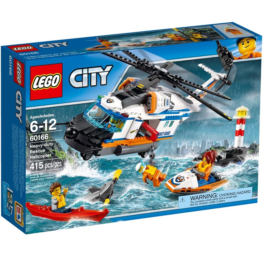 LEGO®  - LEGO City 60166 60166 Järeä pelastushelikopteri - 60166