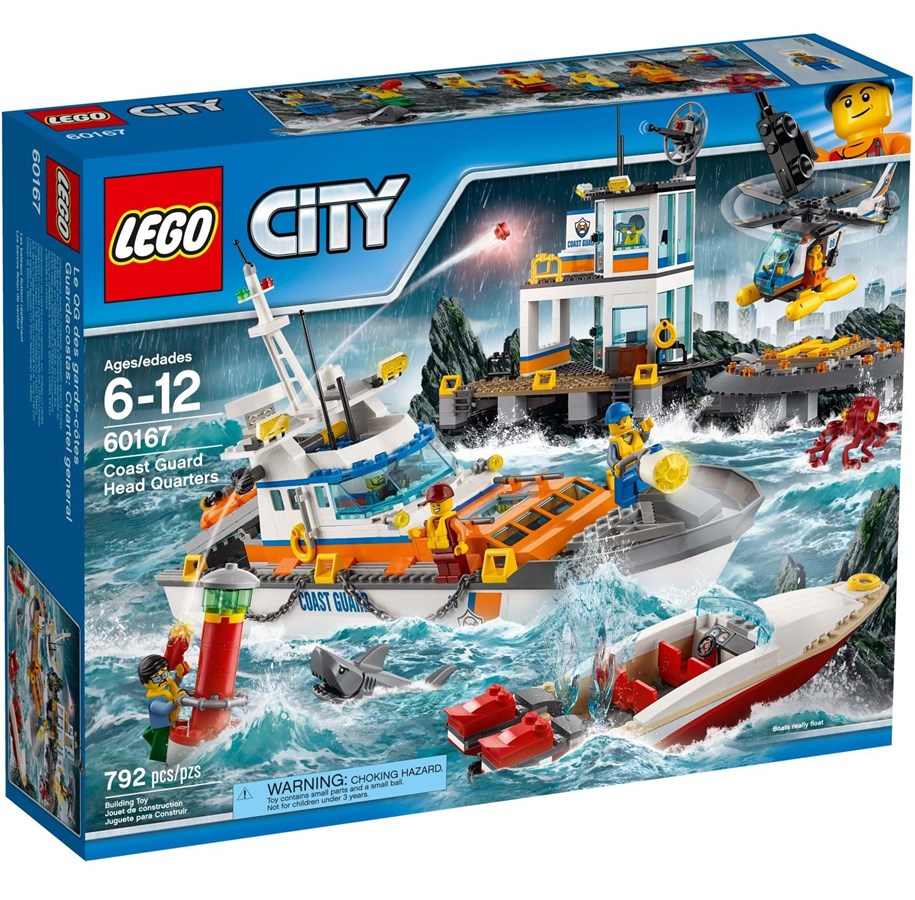 LEGO®  - LEGO City 60167 60167 Rannikkovartioston päämaja - 60167