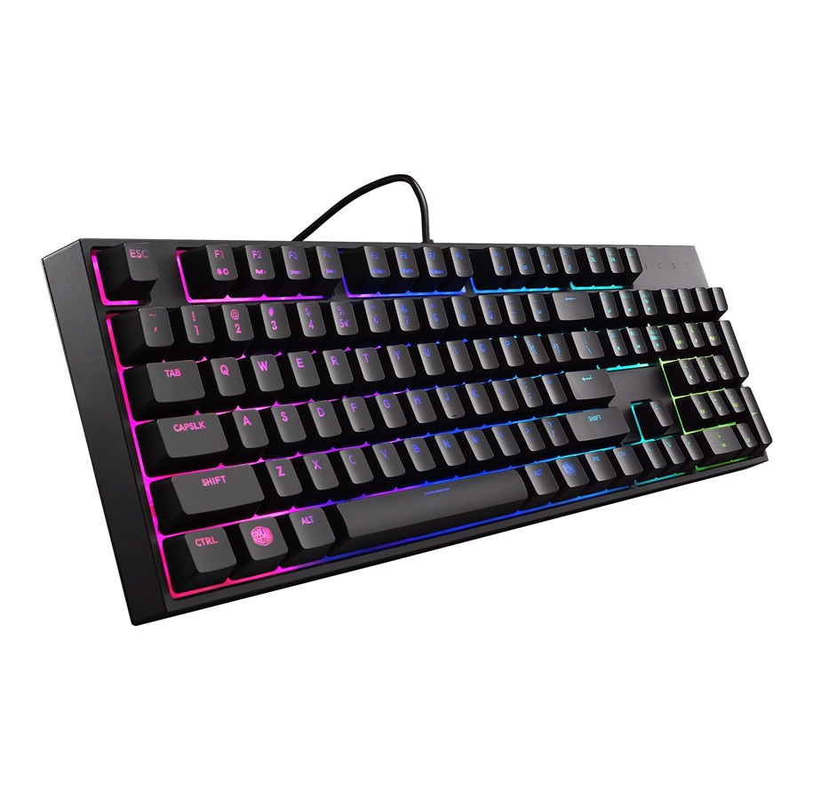 Näppäimistöt - Cooler Master MasterKeys Lite L RGB - ND - Pelinäppäimistö - Pohjoismainen - Musta - SGK-3040-KKMF1-ND