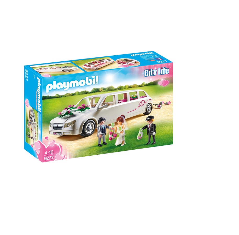 Playmobil - Playmobil Kaupunkielämää - Morsiusparin limusiini - 9227