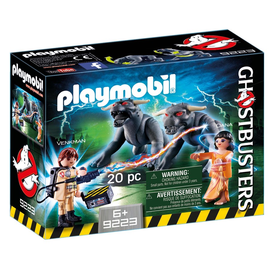 Playmobil - Playmobil Ghostbusters - 9223 Venkman and Terror Dogs - 9223