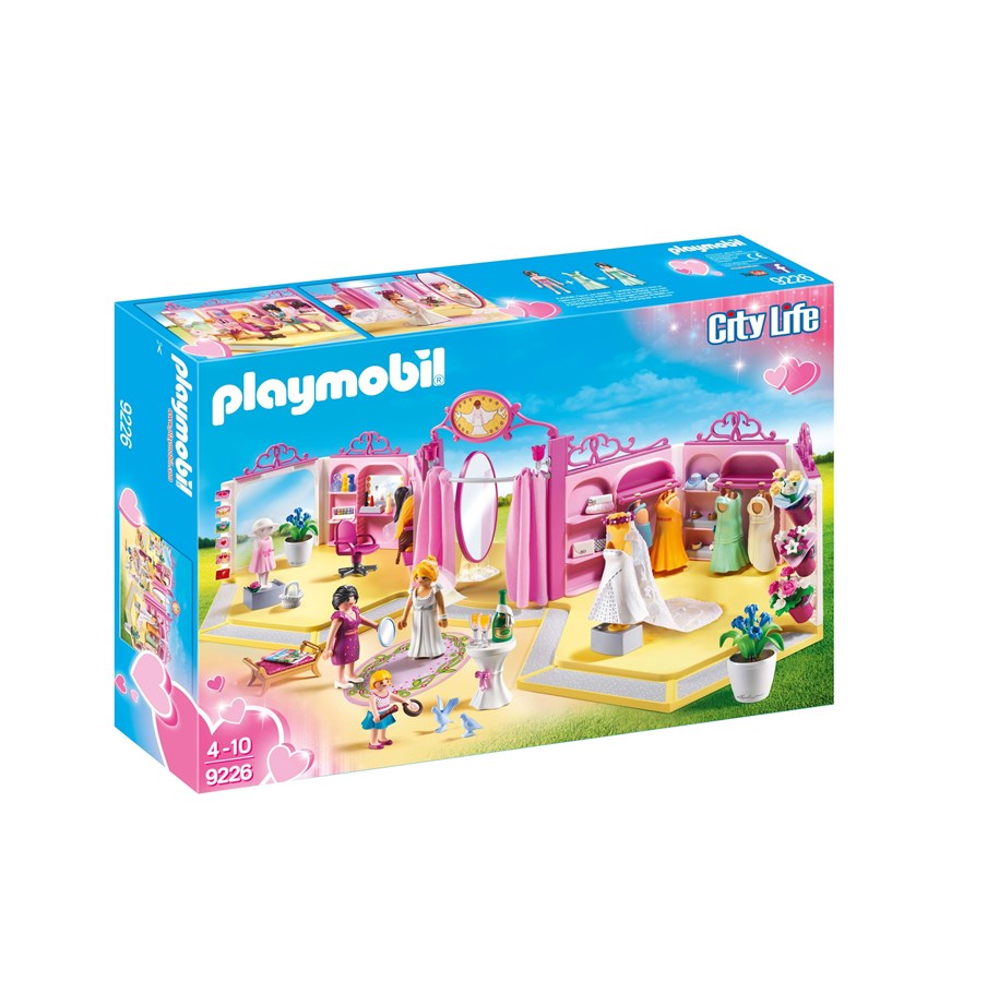 Playmobil - Playmobil Kaupunkielämää - Morsiuspukuliike - 9226