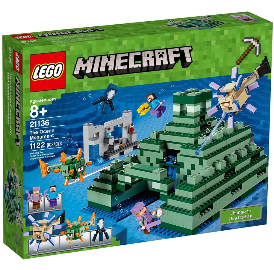 LEGO®  - LEGO Minecraft 21136 21136 Merimonumentti - 21136