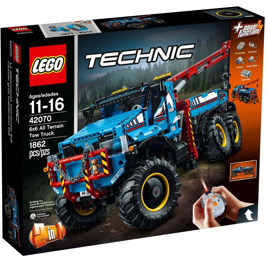 LEGO®  - LEGO Technic 42070 42070 Kuusivetoinen maastohinausauto - 42070