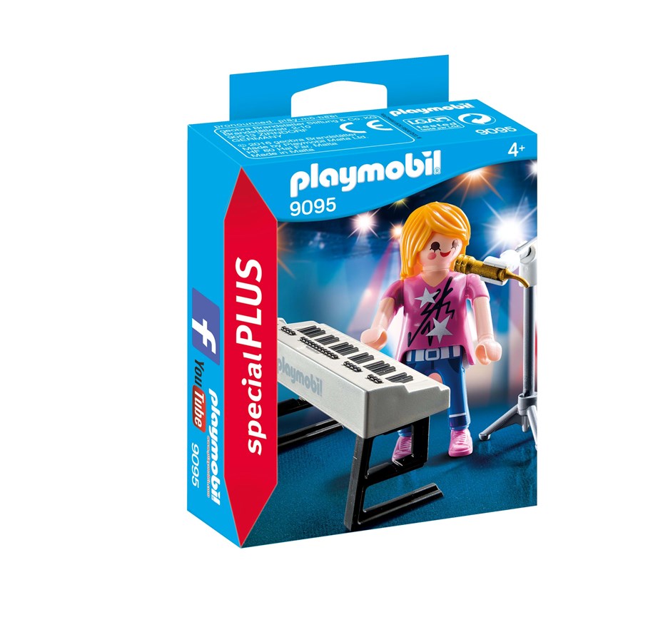 Hahmot - Playmobil Laulaja ja kosketinsoitin - 9095