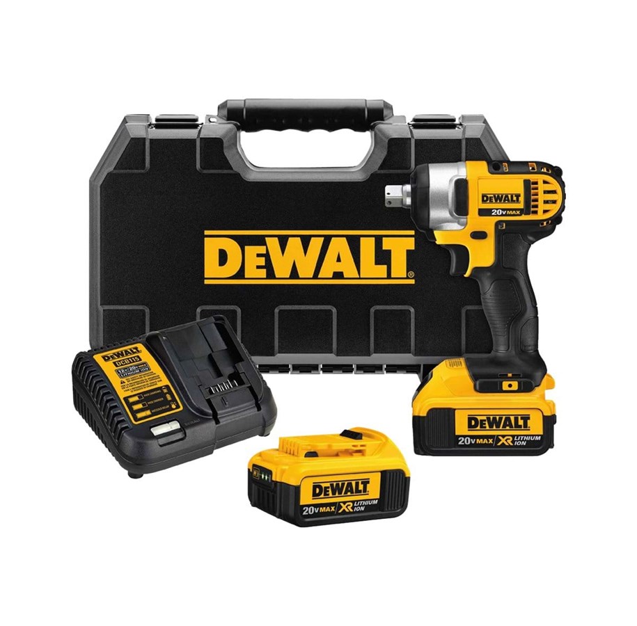 Ruuvi- ja Porakoneet - Dewalt 18V XR Li-Ion Compact Impact Wrench - DCF880M2-QW