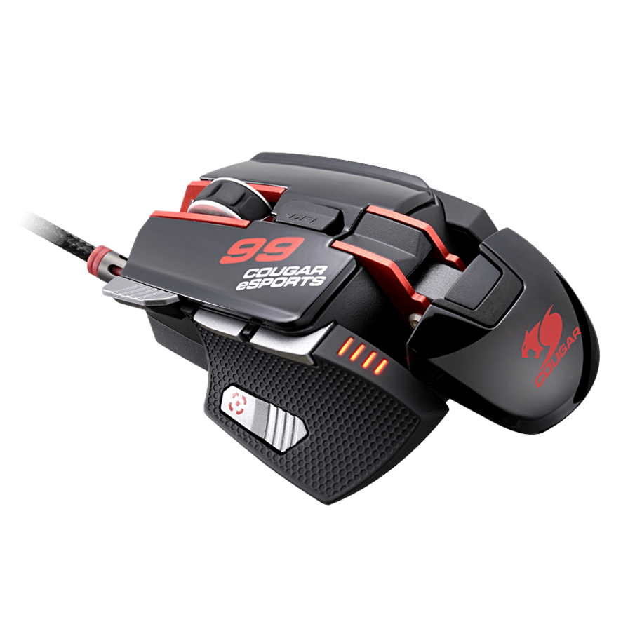 Hiiret - Cougar 700M eSPORTS - Red - Pelihiiri - Laser - 8 painiketta - Punainen - 3M700WLR.0001