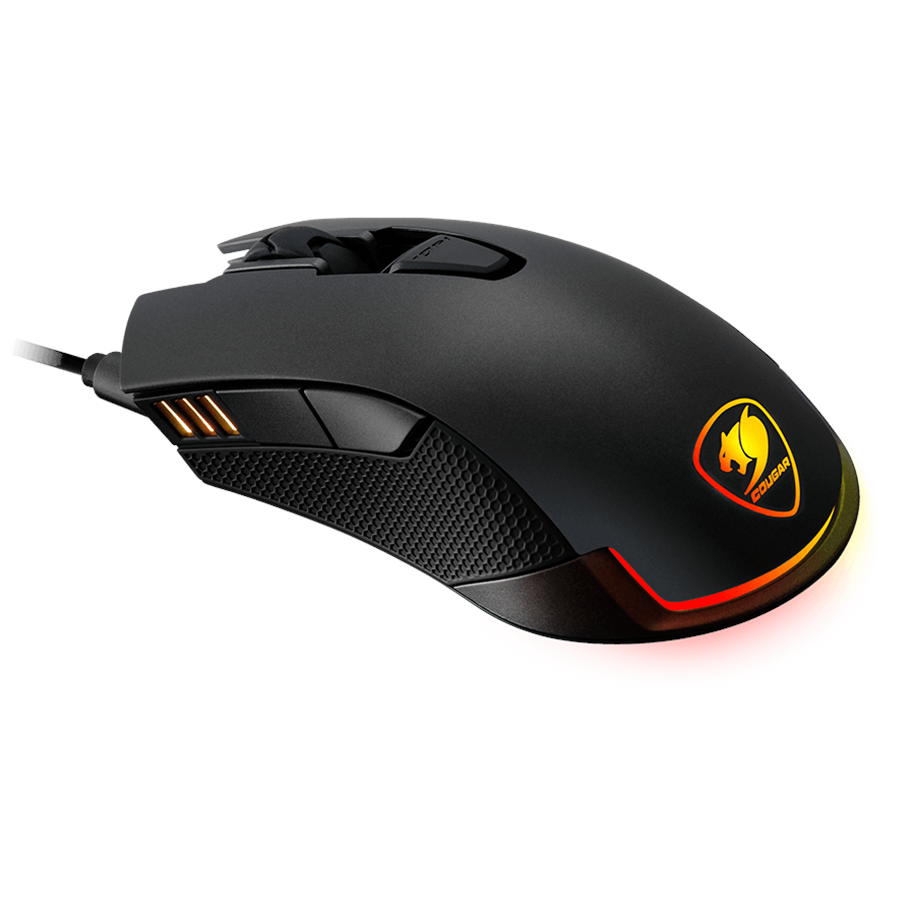 Hiiret - Cougar Revenger RGB - Pelihiiri - Optinen - 6 painiketta - Musta RGB-valolla - 3MREVWOI.0001
