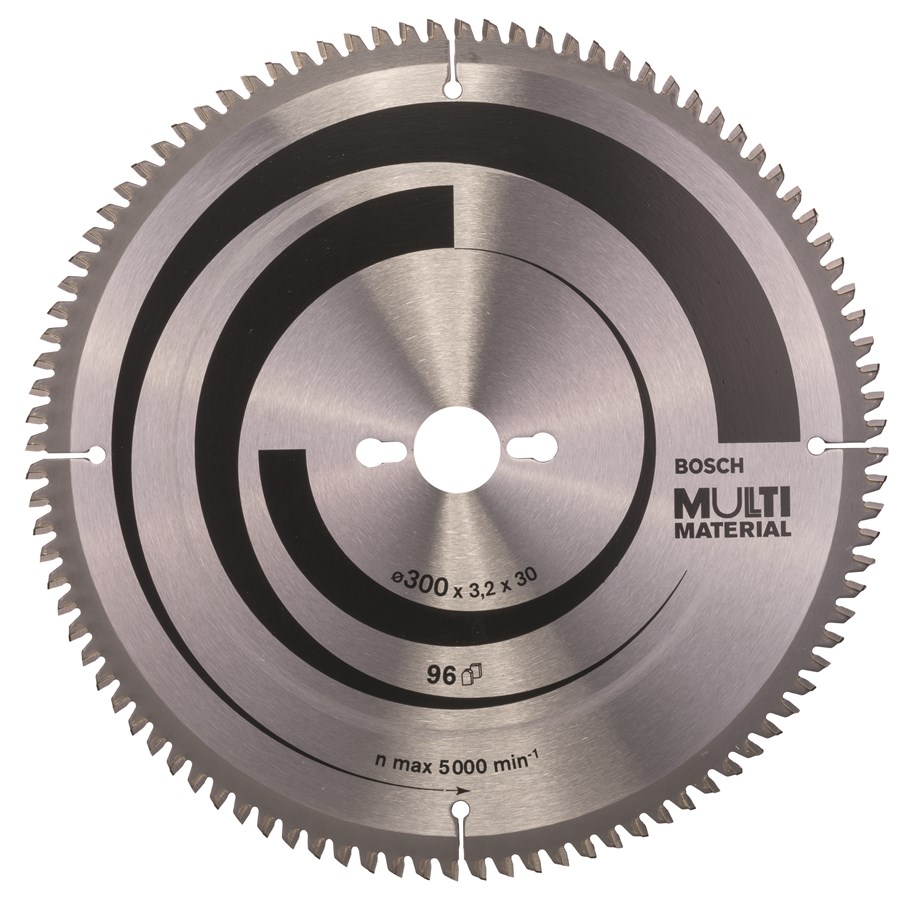 Pyörösahat - Bosch Pyörösahanterä Multi Material 300 x 30 x 3,2 mm; 96 - 2608640518