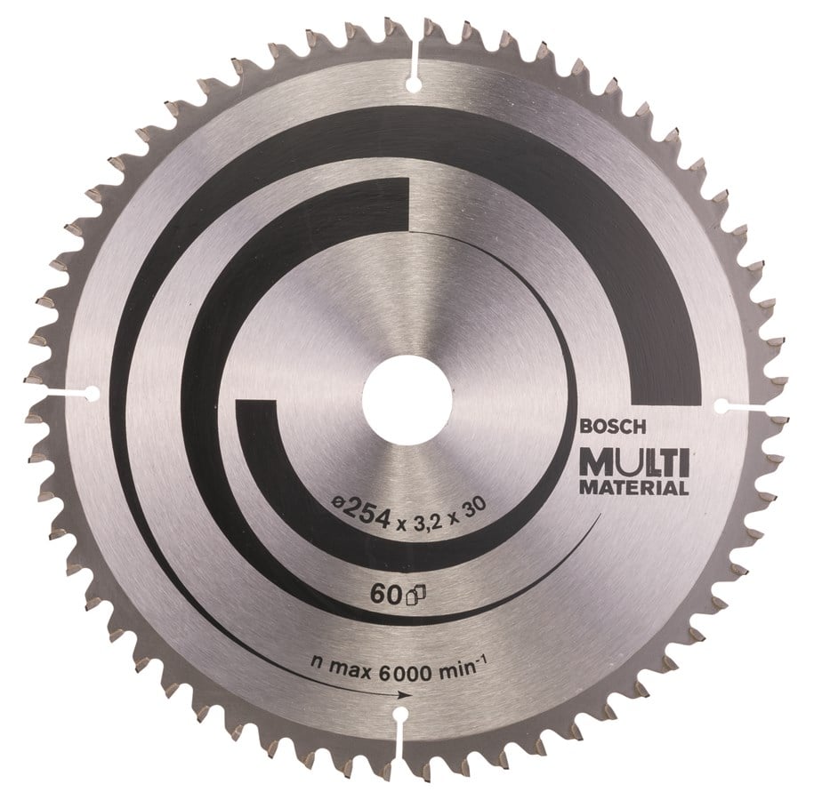 Pyörösahat - Bosch Pyörösahanterä Multi Material 254 x 30 x 3,2 mm; 60 - 2608640449