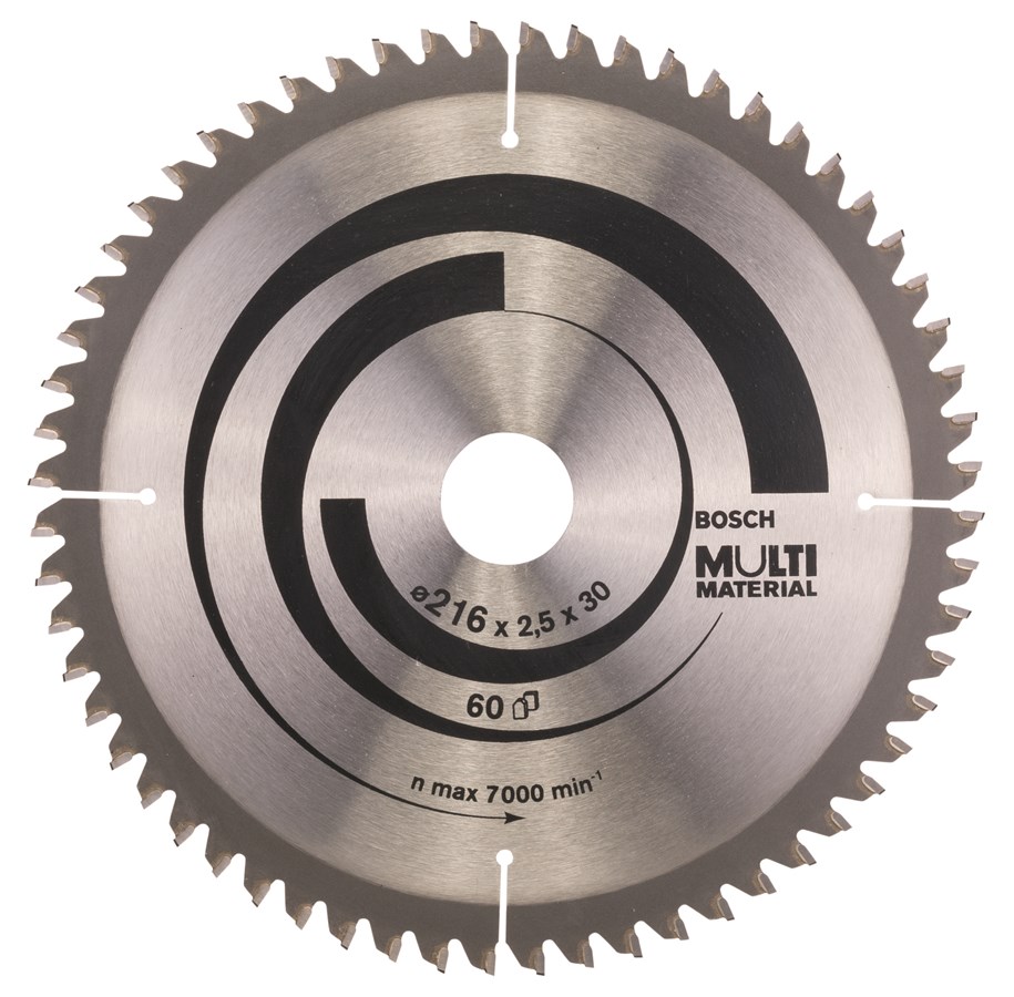Pyörösahat - Bosch Pyörösahanterä Multi Material 216 x 30 x 2,5 mm; 60 - 2608640446