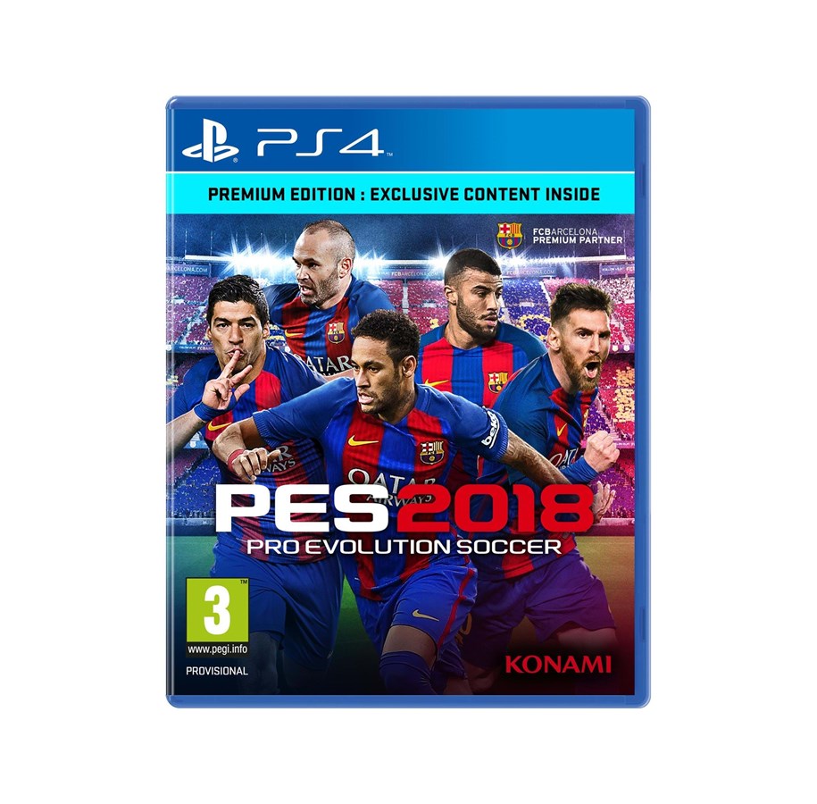 Pelit - Pro Evolution Soccer 2018 - Premium Edition - Sony PlayStation 4 - Urheilu - 4012927103173
