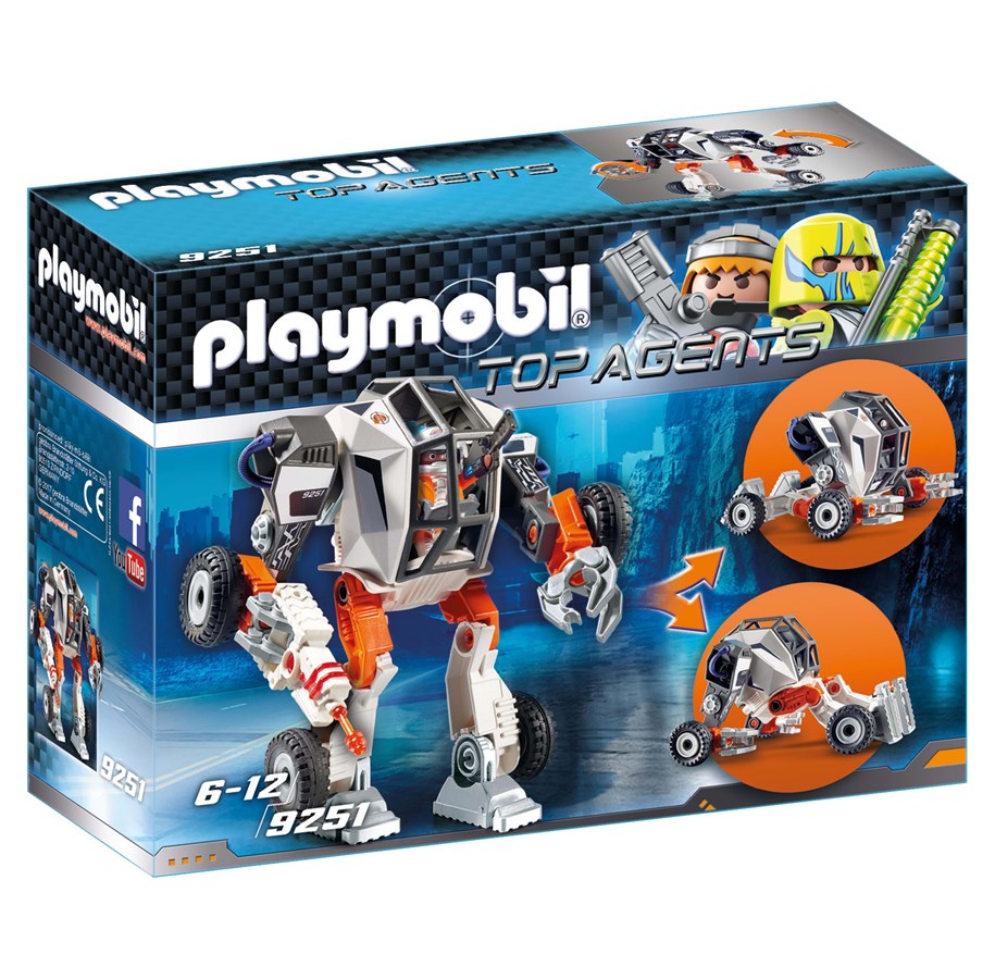 Playmobil - Playmobil Top Agents - Agentti T.E.C.:n mekaanikko - 9251