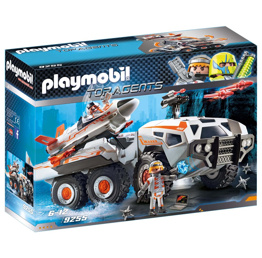 Hahmot - Playmobil Spy Teamin taisteluauto - 9255