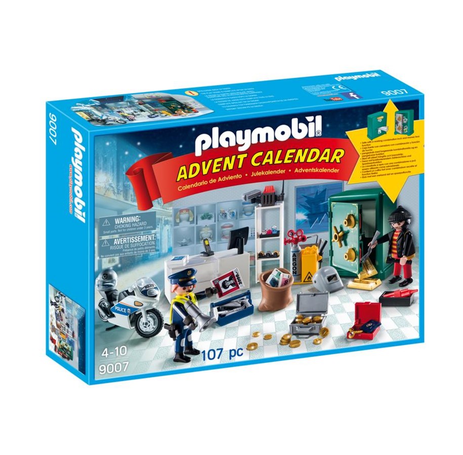 Playmobil - Playmobil Joulu - Advent Calender 'Jewel Thief Police Operation' - 9007