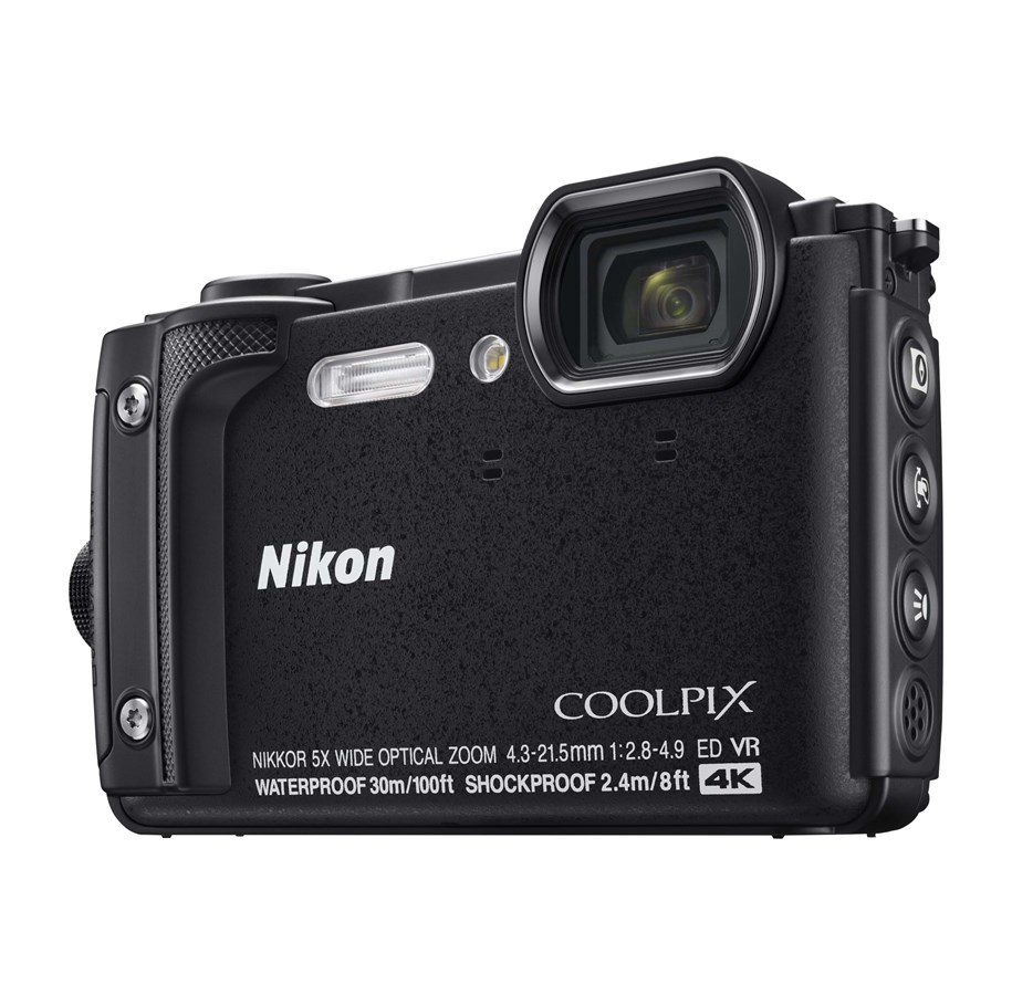 Kamerat - Nikon Coolpix W300 - Black - VQA070E1