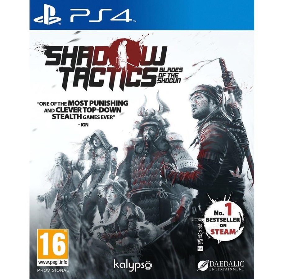Pelit - Shadow Tactics: Blades of the Shogun - Sony PlayStation 4 - Taktinen - 4260458360156