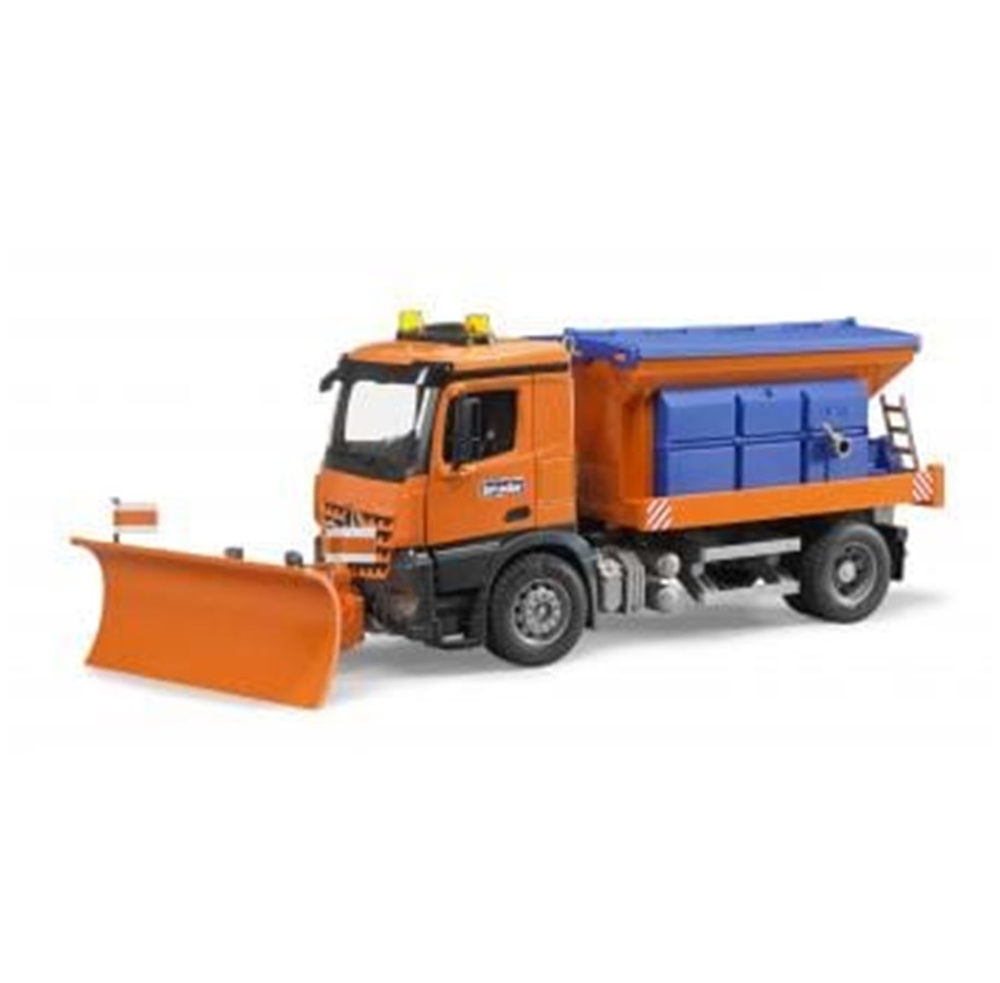 Leluautot - Bruder MB Arocs Talvi service with snow blade - 3685
