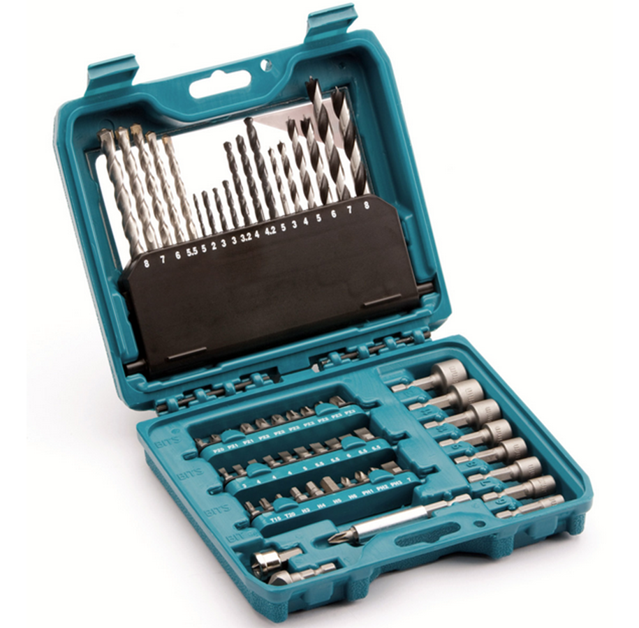 Poranterät & Ruuvauskärjet - Makita  Power Drill Accessory Set - P-90358