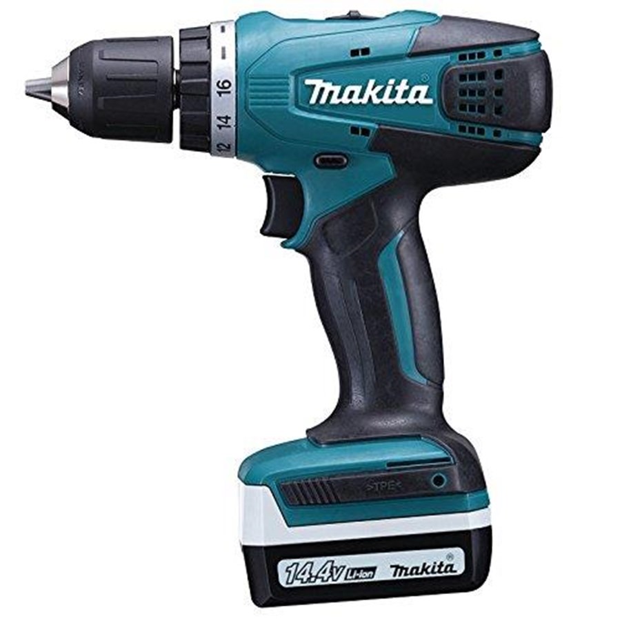 Ruuvi- ja Porakoneet - Makita 14,4V Porakone 10mm - DF347DWE
