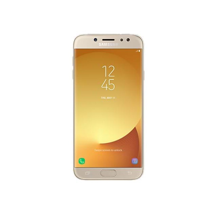 Puhelimet - Samsung Galaxy J7 (2017) 16GB - Gold - SM-J730FZDDDBT