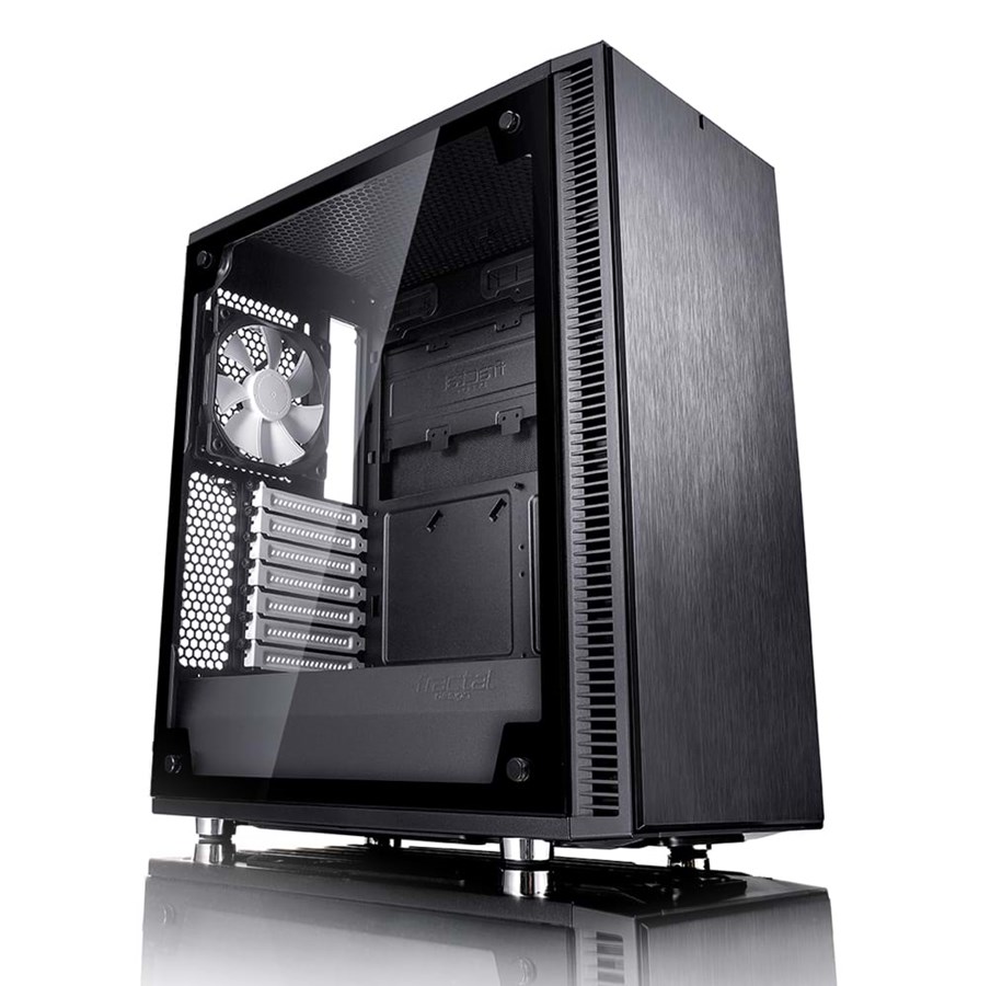 Kotelot - Fractal Design Define C TG - Kotelot - Miditower - Musta - FD-CA-DEF-C-BK-TG