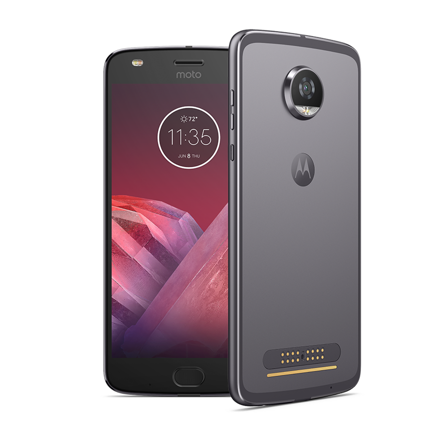 Puhelimet - Motorola Moto Z2 Play 64GB - Lunar Grey - SM4486AC3W6