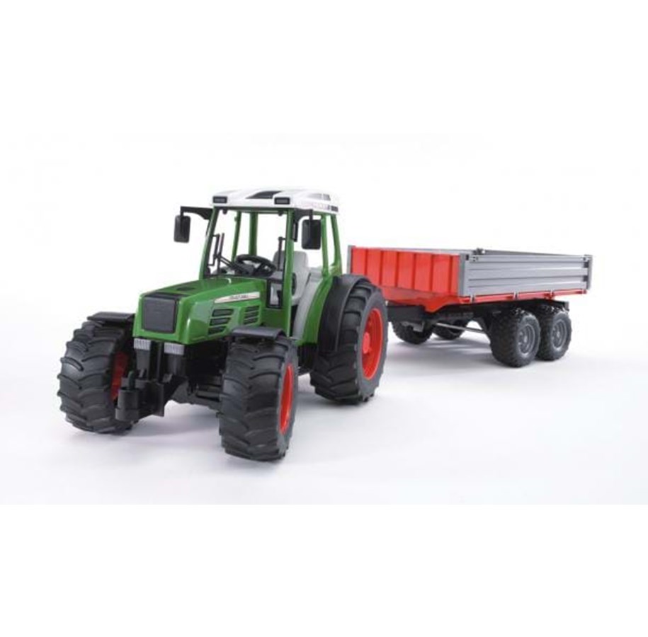 Leluautot - Bruder Fendt 209 S with tipping trailer - 2104