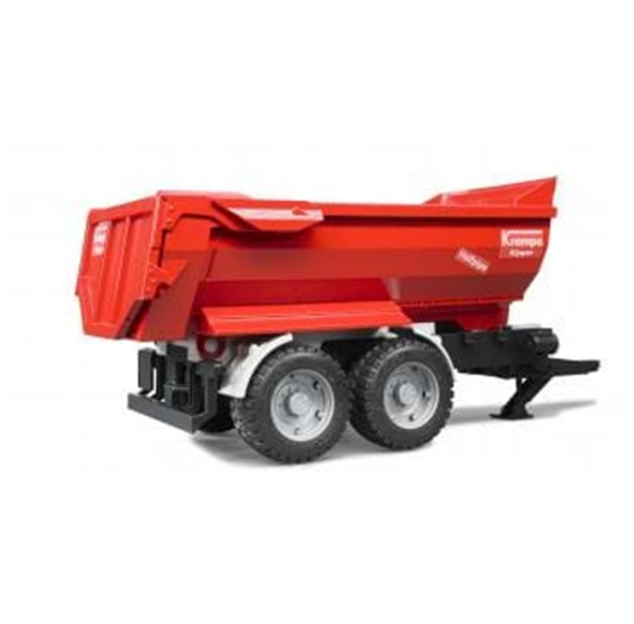 Leluautot - Bruder Krampe Tandem-Halfpipe tipping trailer - 2225