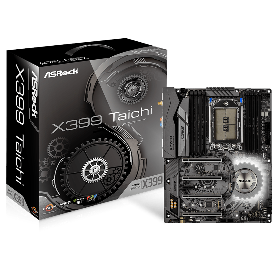 Emolevy - ASRock X399 TAICHI Emolevy - AMD X399 - AMD TR4 socket - DDR4 RAM - ATX - X399 TAICHI