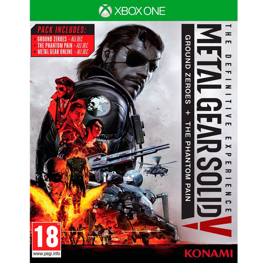 Pelit - Metal Gear Solid V: The Definitive Edition - Microsoft Xbox One - Toiminta - 4012927111444